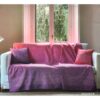 Telo copridivano Granfoulard Dolceacqua fuxia