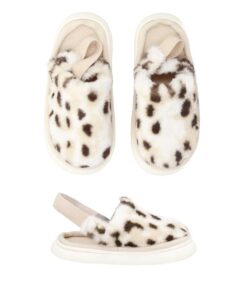 Pantofole invernali Reggio Emilia maculate 6A56130