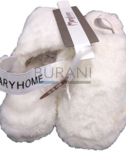 Pantofole invernali donna vaniglia 6A54249