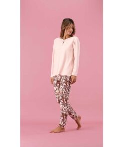Pigiama Donna in Cotone lungo 6P86032_137B