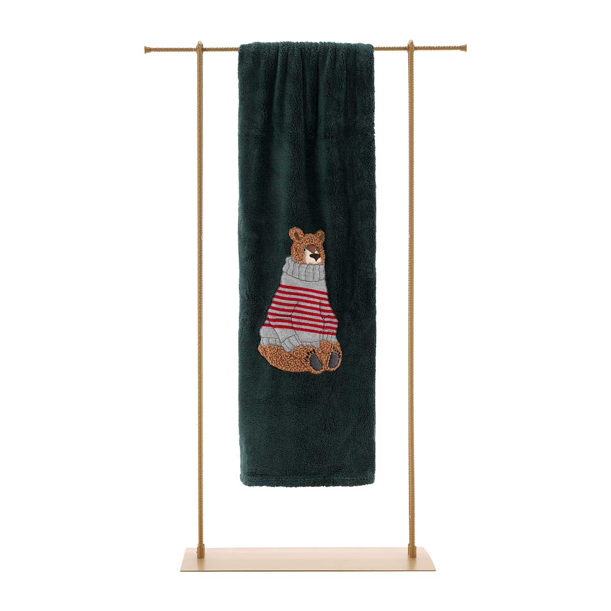 Plaid con orso 6M36124_F895