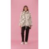 Pull donna con zip maculato 6H46186_050G