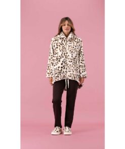 Pull donna con zip maculato 6H46186_050G