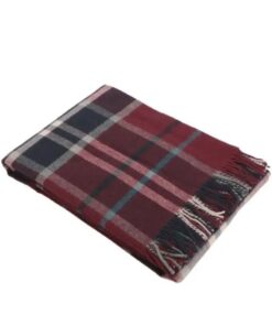 Plaid lana bordeaux Somma KILT