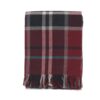 Plaid lana bordeaux Somma KILT