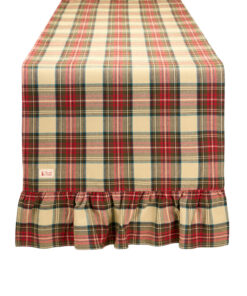 Runner Natalizio Vintage Tartan