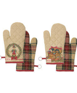 guanto forno natalizio vintage toys