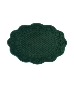 tovaglietta americana velluto verde