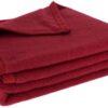 Coperta lana Reggio Emilia somma bordeaux daisy _