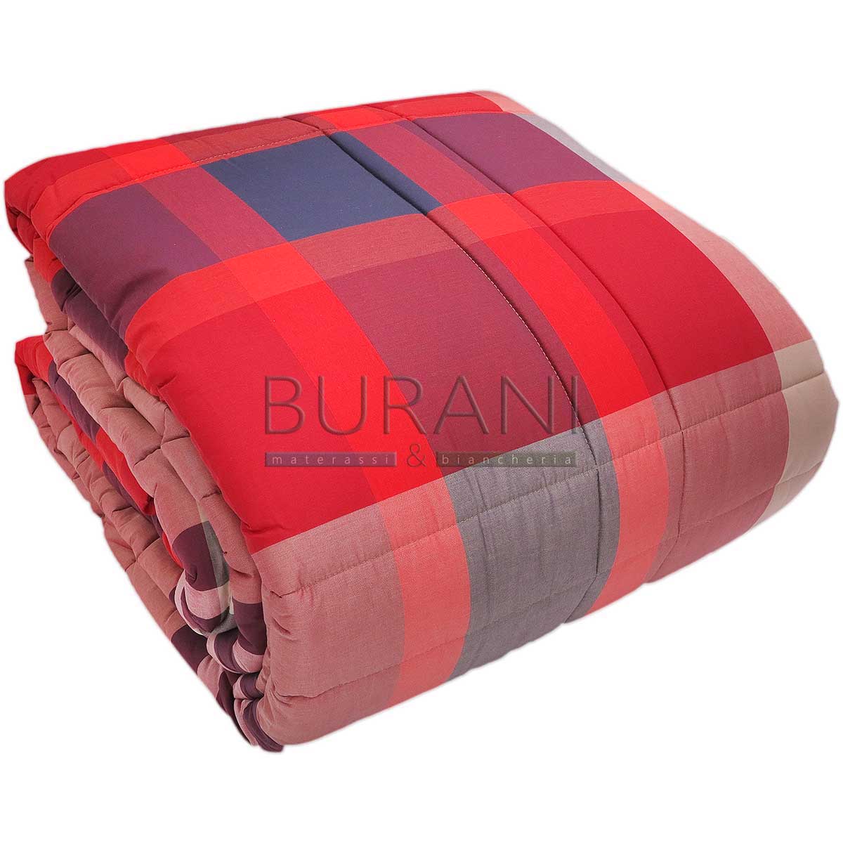 Trapunta matrimoniale Bossi 7628 Grant - Tessuto tinto filo