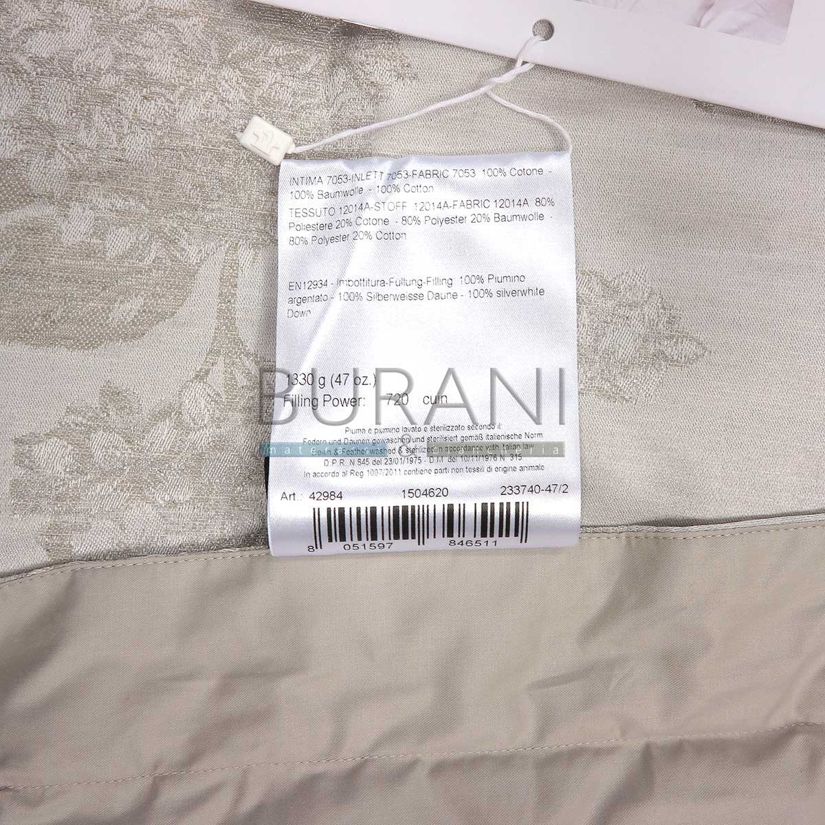 Trapunta matrimoniale piuma 41092.0