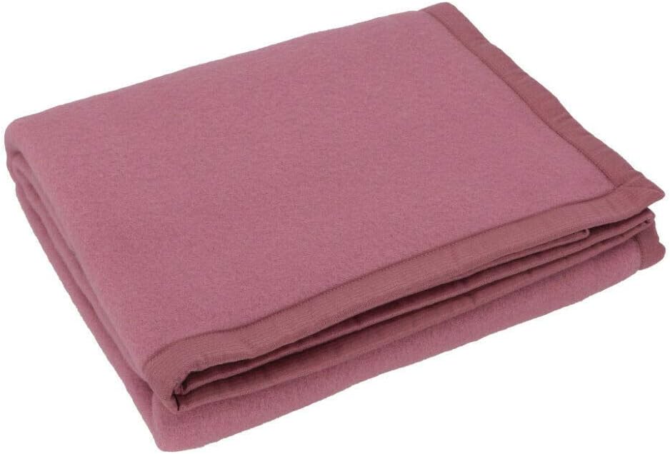 coperta lana singola somma rosa daisy_