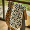 Asciugamano con ospite Tabby tinto filo Fazzini