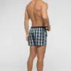 Boxer in Popeline di Cotone vprt93466- Fantasia Check blu_04
