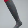 Calze lunghe uomo grigio peperoncino
