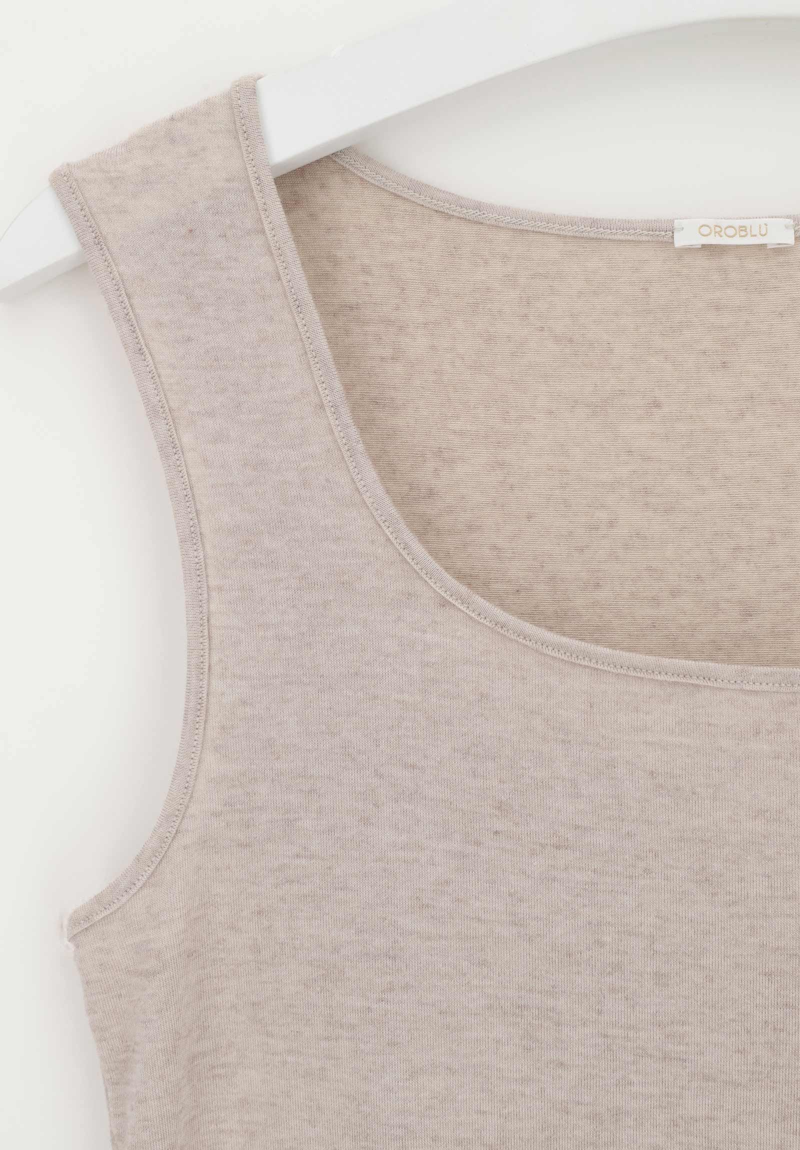 Canotta donna in Modal e Cashmere Oroblù VOBT67054