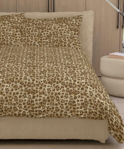 Copripiumino leopardato matrimoniale