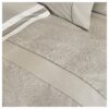 Copripiumino matrimoniale raso Fazzini Sashiko 0 grigio