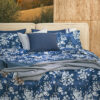 Lenzuolo Fazzini blu