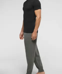 Maglia Girocollo in Lana Merino e Modal Elasticizzato X-Touch Merino - Perofil VPRT93254 nero