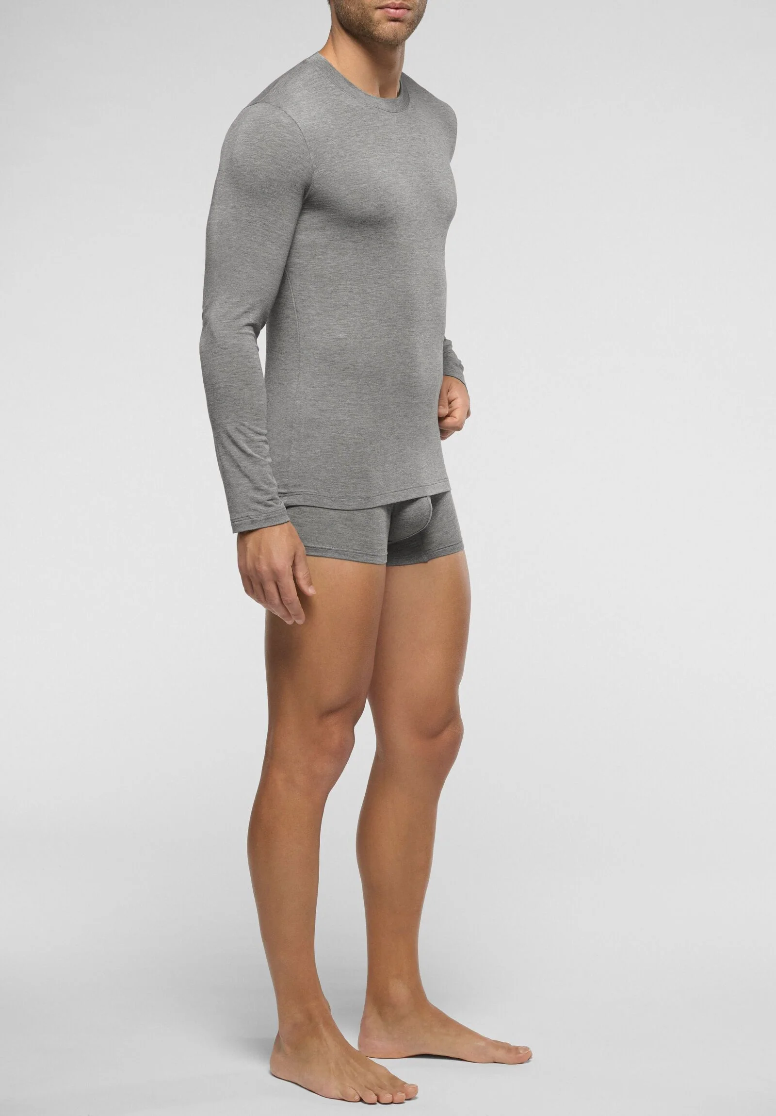 Maglia manica lunga Modal NERO