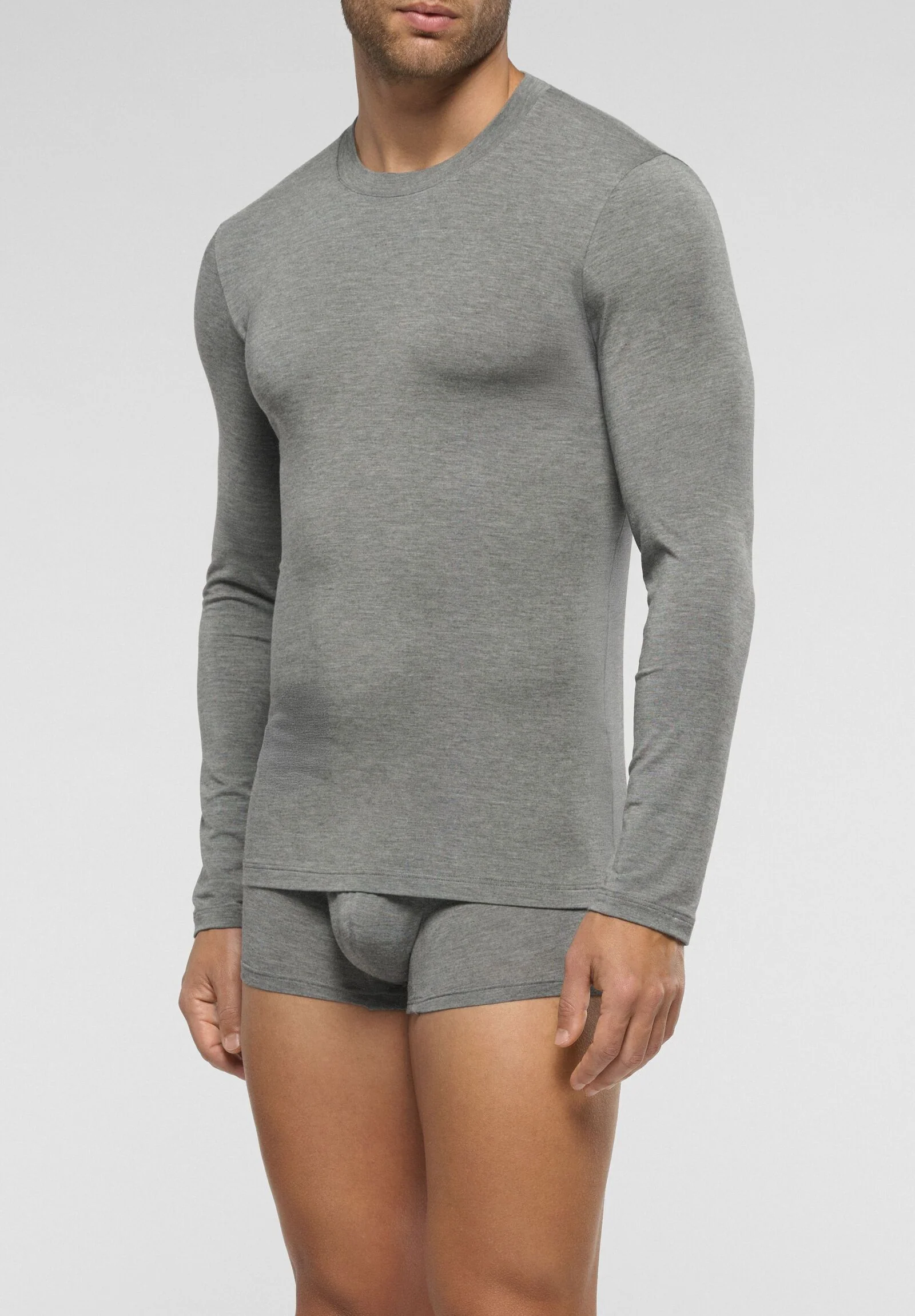 Maglia manica lunga Modal NERO