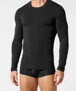 Maglia manica lunga Modal NERO 01