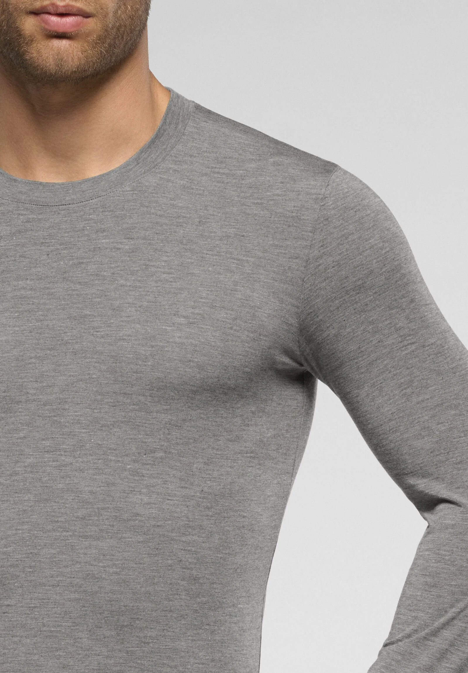 Maglia manica lunga Modal NERO