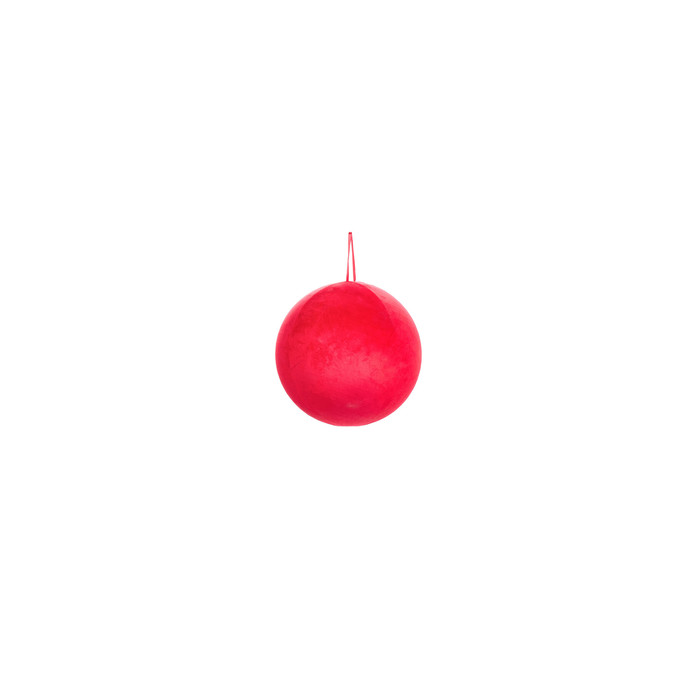 PALLA DI NATALE ROSSA
