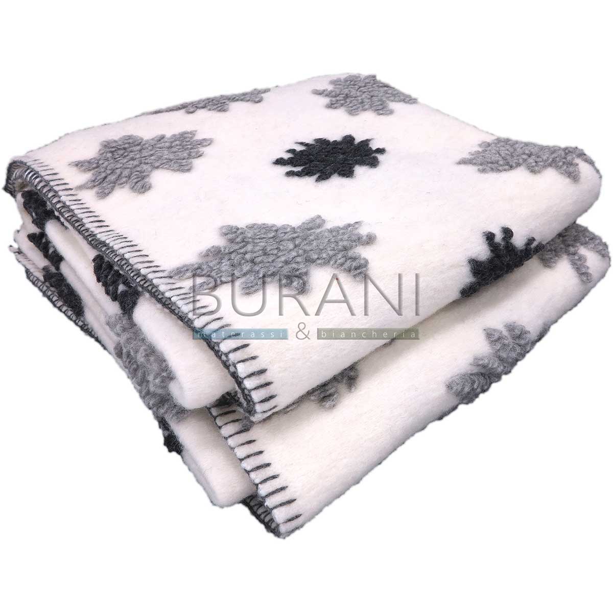 Plaid di lana cotta Stella Alpina - immagine 6