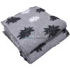 Plaid di lana cotta Stella Alpina GRIGIO