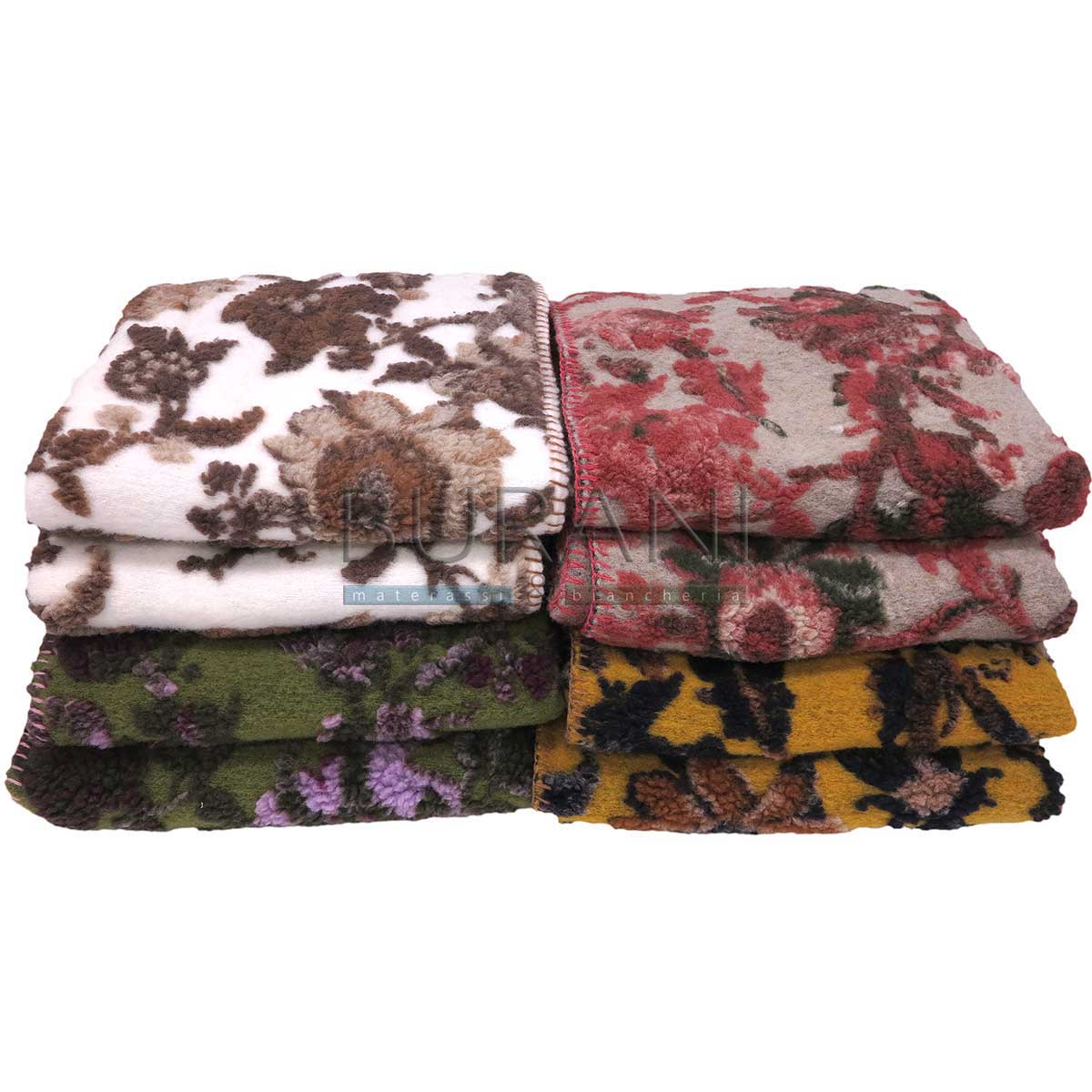 Plaid lana cotta Ramage
