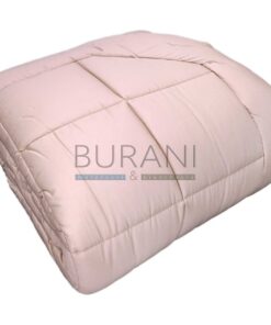 Trapunta matrimoniale raso beige tinta unita Fazzini