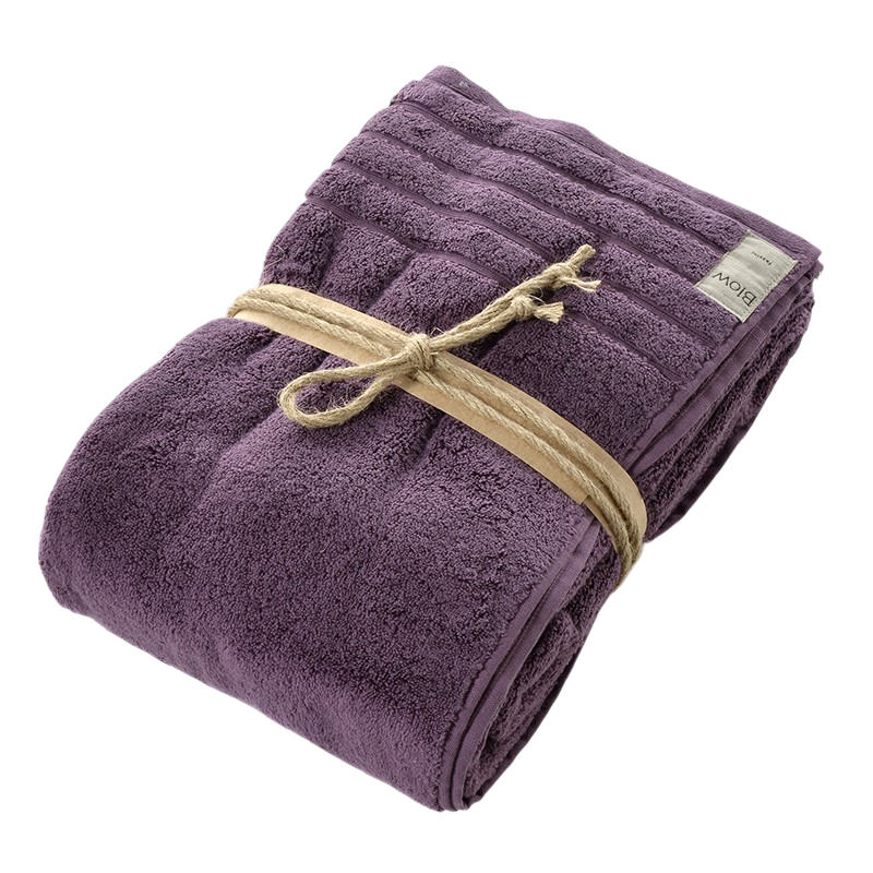 telo bagno coccola fazzini 113 - melanzana