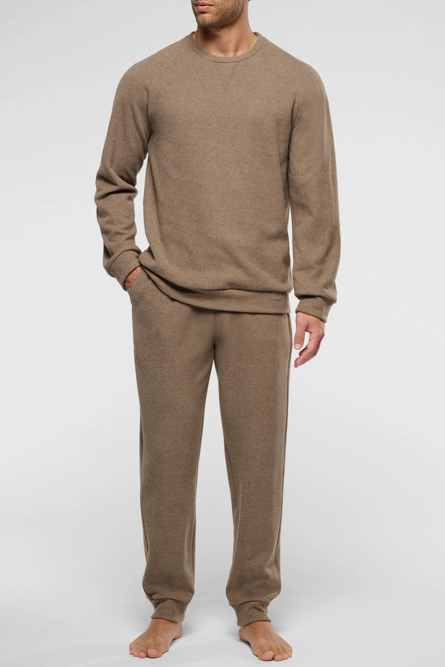 tuta girocollo VPRT93456 beige
