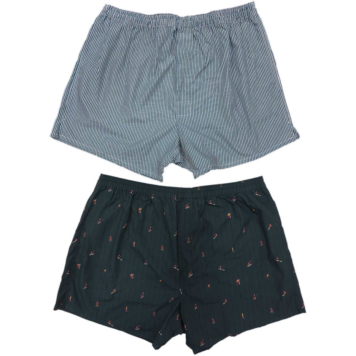 Bipack Boxer Uomo in Popeline di Cotone vprt93465