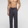 Pantaloni Uomo in Flanella di Cotone vprt93428