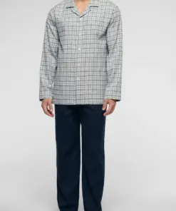 Pigiama Uomo in Flanella Soft di Cotone vprt93437