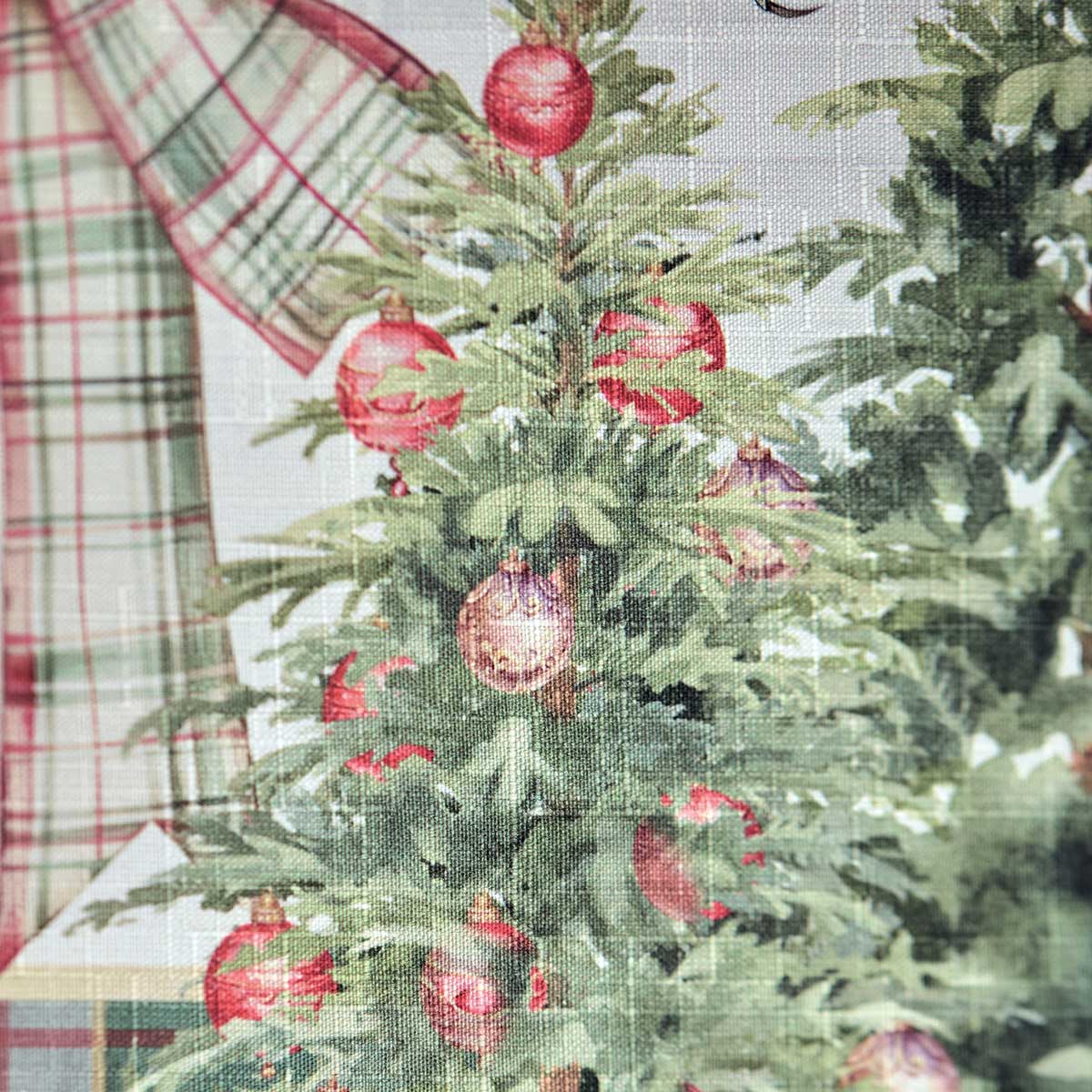 Tovaglia no stiro autunnale antimacchia Natale in Salotto